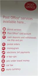 Post Office Service at Coddington Community Centre